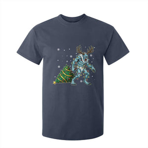 Wendigo Monster T Shirt For Kid Cryptid Mythical Christmas TS14 Navy Print Your Wear