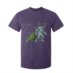Wendigo Monster T Shirt For Kid Cryptid Mythical Christmas TS14 Purple Print Your Wear