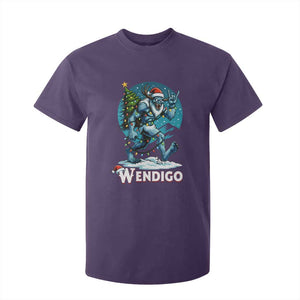 Funny Wendigo Monster Christmas T Shirt For Kid Rock On Hand Meme Xmas TS14 Purple Print Your Wear
