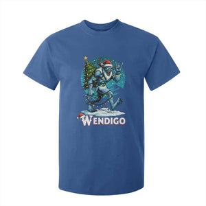 Funny Wendigo Monster Christmas T Shirt For Kid Rock On Hand Meme Xmas TS14 Royal Blue Print Your Wear