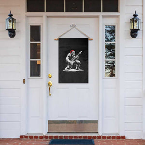 Funny Bigfoot Guitar Garden Flag Rock and Roll Christmas TS14 Print Your Wear