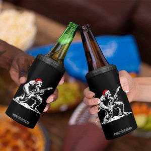 Funny Bigfoot Guitar 4 in 1 Can Cooler Tumbler Rock and Roll Christmas TS14 Print Your Wear