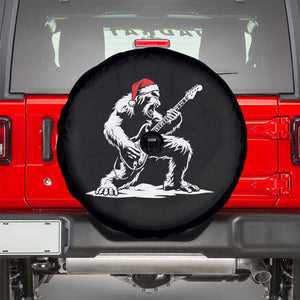 Funny Bigfoot Guitar Spare Tire Cover Rock and Roll Christmas TS14 Black Print Your Wear
