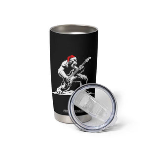 Funny Bigfoot Guitar Tumbler Cup Rock and Roll Christmas TS14 Print Your Wear