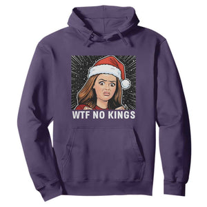 No Kings Hoodie Funny Doll Face Meme Christmas TS14 Purple Print Your Wear