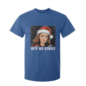 No Kings T Shirt For Kid Funny Doll Face Meme Christmas TS14 Royal Blue Print Your Wear