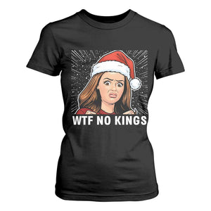 No Kings T Shirt For Women Funny Doll Face Meme Christmas TS14 Black Print Your Wear