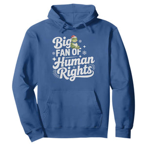 Resist Frog Christmas Hoodie Big Fan Of Human Rights Political Meme TS14 Royal Blue Print Your Wear