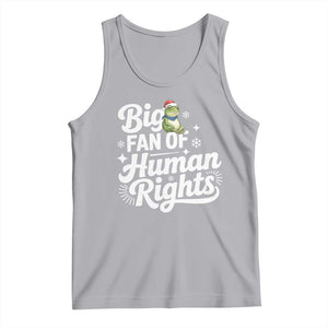 Resist Frog Christmas Tank Top Big Fan Of Human Rights Political Meme TS14 Athletic Heather Print Your Wear