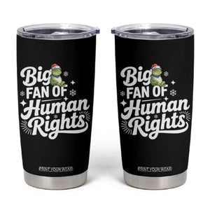 Resist Frog Christmas Tumbler Cup Big Fan Of Human Rights Political Meme TS14 Black Print Your Wear
