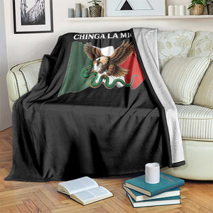 Immigration Rights Protest Throw Blanket Chinga La Migra Anti Fascism TS14 Print Your Wear