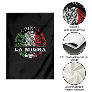 Chinga La Migra Garden Flag Immigration Rights Anti Fascism Protest TS14 Print Your Wear