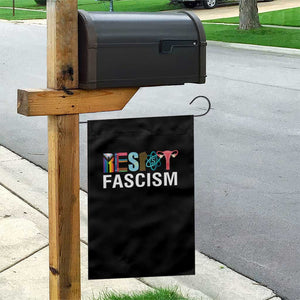 Resist Fascism Protest Garden Flag Anti Trump Political Activist TS14 Print Your Wear