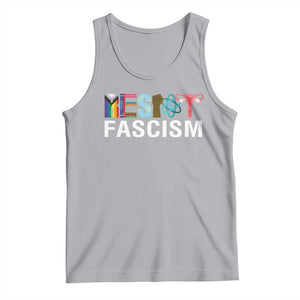 Resist Fascism Protest Tank Top Anti Trump Political Activist TS14 Athletic Heather Print Your Wear