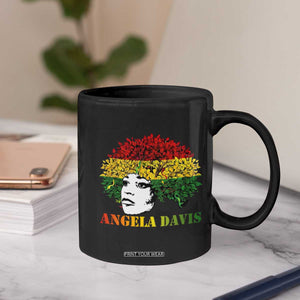 Angela Davis Coffee Mug Black History Month TS14 Print Your Wear