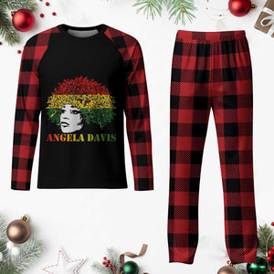 Angela Davis Plaid Pajama Set Black History Month TS14 Buffalo Plaid Print Your Wear