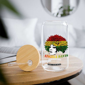 Angela Davis Glass Can Black History Month TS14 Print Your Wear