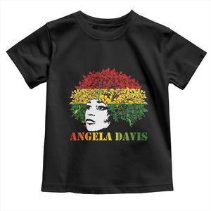 Angela Davis Toddler T Shirt Black History Month TS14 Black Print Your Wear