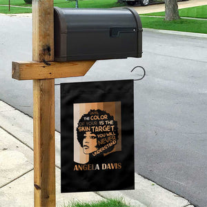Angela Davis Inspirational Quote Garden Flag Black Pride Melanin TS14 Print Your Wear