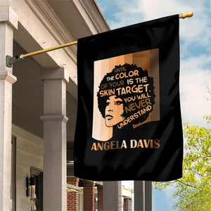 Angela Davis Inspirational Quote Garden Flag Black Pride Melanin TS14 Print Your Wear