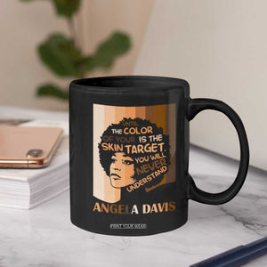 Angela Davis Inspirational Quote Coffee Mug Black Pride Melanin TS14 Print Your Wear