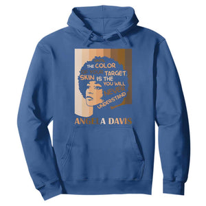 Angela Davis Inspirational Quote Hoodie Black Pride Melanin TS14 Royal Blue Print Your Wear