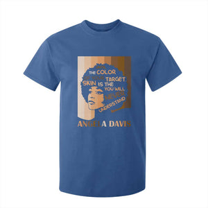 Angela Davis Inspirational Quote T Shirt For Kid Black Pride Melanin TS14 Royal Blue Print Your Wear