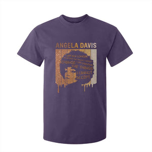 Angela Davis Quote T Shirt For Kid I Am No Longer Accepting The Things I Cannot Change TS14 Purple Print Your Wear