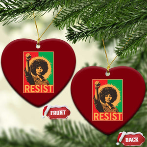 Angela Davis Ceramic Ornament Political Protest Resist Civil Rights Freedom TS14 Print Your Wear