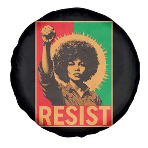 Angela Davis Spare Tire Cover Political Protest Resist Civil Rights Freedom TS14 Print Your Wear