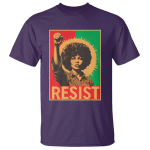 Angela Davis T Shirt Political Protest Resist Civil Rights Freedom TS14 Purple Print Your Wear