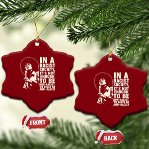 Angela Davis Inspirational Quote Ceramic Ornament TS14 Print Your Wear