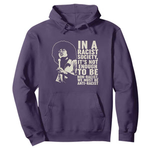 Angela Davis Inspirational Quote Hoodie TS14 Purple Print Your Wear