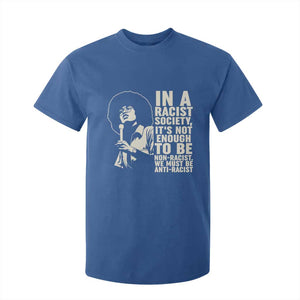 Angela Davis Inspirational Quote T Shirt For Kid TS14 Royal Blue Print Your Wear