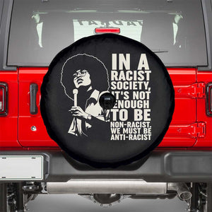 Angela Davis Inspirational Quote Spare Tire Cover TS14 Black Print Your Wear