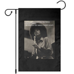 Angela Davis Inspirational Quote Garden Flag Black History Month TS14 Black Print Your Wear
