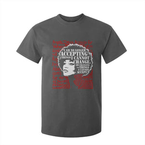 Angela Davis Inspirational Quote T Shirt For Kid Black History Month TS14 Dark Heather Print Your Wear