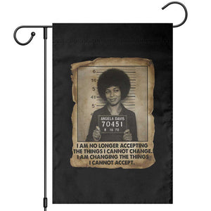 Angela Davis Inspirational Quote Garden Flag Black History Melanin TS14 Black Print Your Wear
