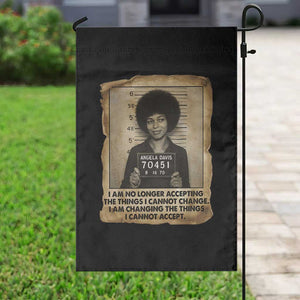 Angela Davis Inspirational Quote Garden Flag Black History Melanin TS14 Print Your Wear