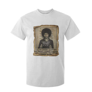 Angela Davis Inspirational Quote T Shirt For Kid Black History Melanin TS14 White Print Your Wear