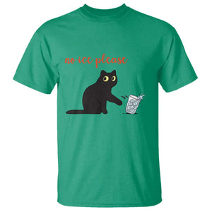 No Ice Please T Shirt Funny Cat Abolish ICE Meme Protest TS14 Irish Green Print Your Wear