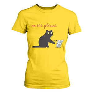 No Ice Please T Shirt For Women Funny Cat Abolish ICE Meme Protest TS14 Daisy Print Your Wear