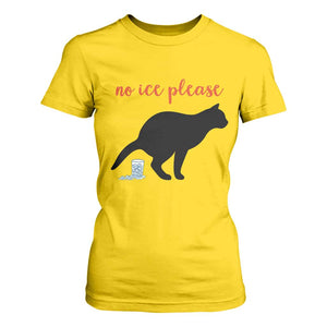 No Ice Please T Shirt For Women Funny Cat Abolish ICE Meme TS14 Daisy Print Your Wear