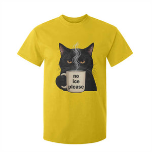 No Ice Please T Shirt For Kid Funny Black Cat Anti ICE Meme TS14 Daisy Print Your Wear