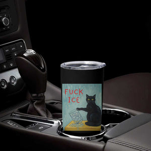 No Ice Please Tumbler Cup Funny Cat Anti ICE Artist Meme TS14 Print Your Wear