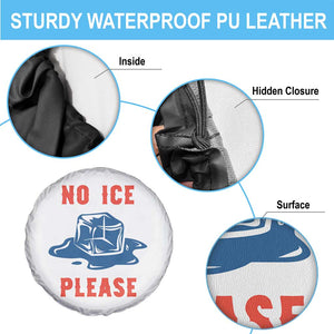 No Ice Please Spare Tire Cover Funny Ice Cube Anti ICE Deportation Human Rights TS14 Print Your Wear