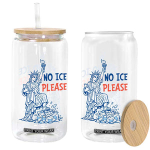 No Ice Please Glass Can Funny Statue of Liberty Anti ICE Deportation Human Rights TS14 Print Your Wear
