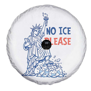 No Ice Please Spare Tire Cover Funny Statue of Liberty Anti ICE Deportation Human Rights TS14 Print Your Wear