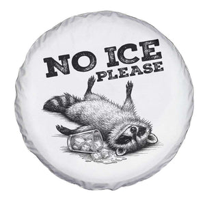 No Ice Please Spare Tire Cover Funny Raccoon Anti ICE Deportation Human Rights TS14 Print Your Wear