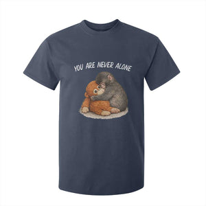Punch Monkey T Shirt For Kid You Are Never Alone Brave TS14 Navy Print Your Wear